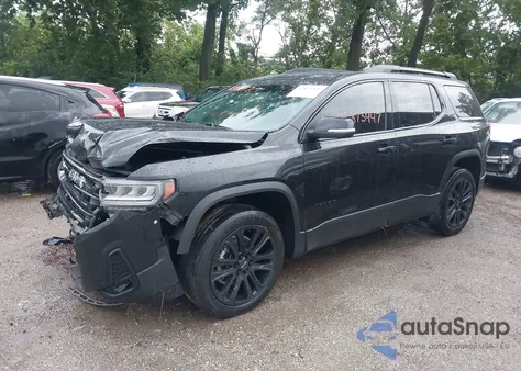 2021 GMC Acadia Fwd Slt из США, поврежденный, VIN 1GKKNMLS7MZ232342